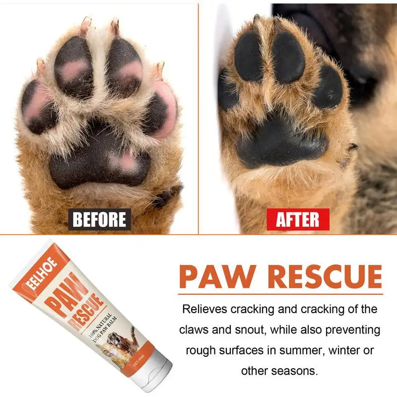 Pet Paw Care Cream Natural Healthy Pet Foot Protection