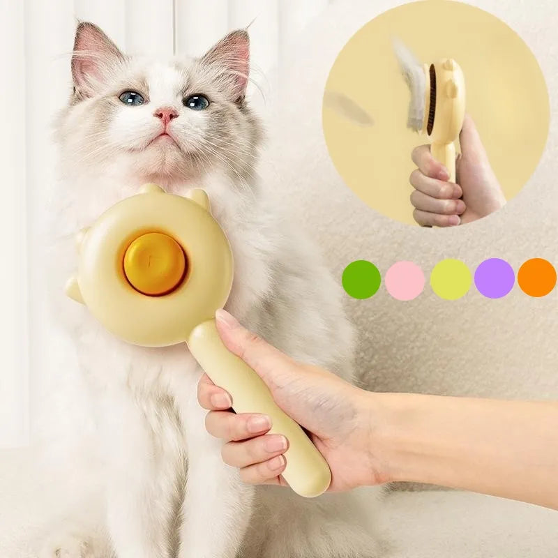 Self Cleaning Slicker Brush pets