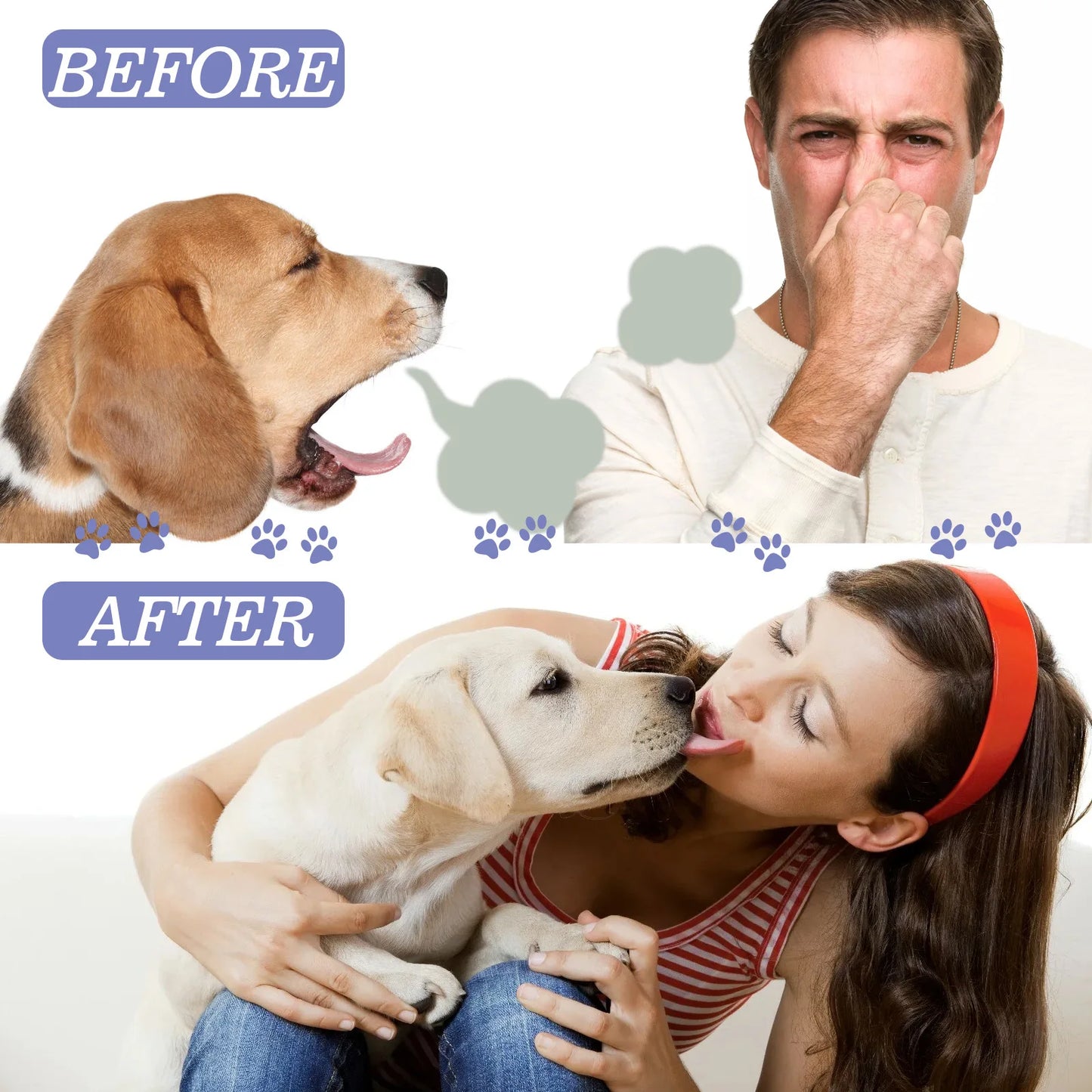 pets teeth cleaning spray to remove tooth stains