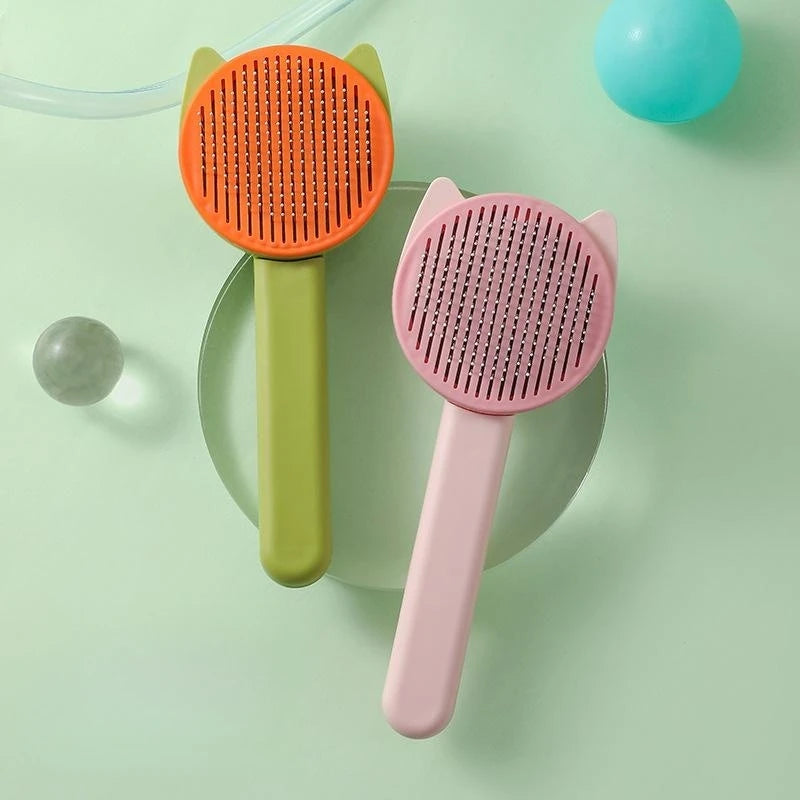 Self Cleaning Slicker Brush pets