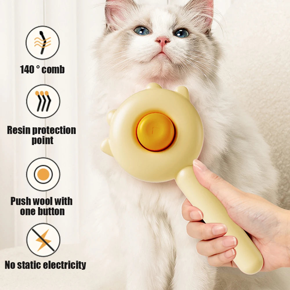 Self Cleaning Slicker Brush pets