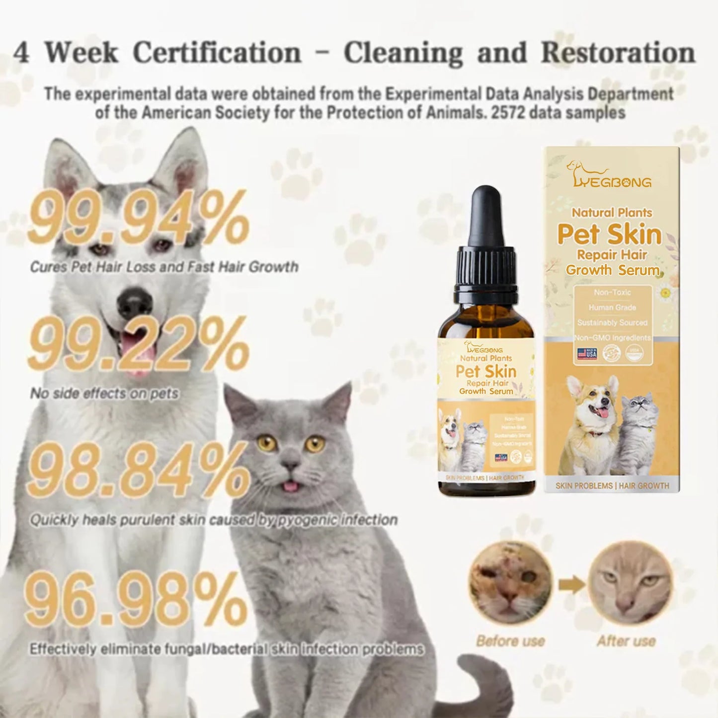 Pet Wound Liquid Promote pets