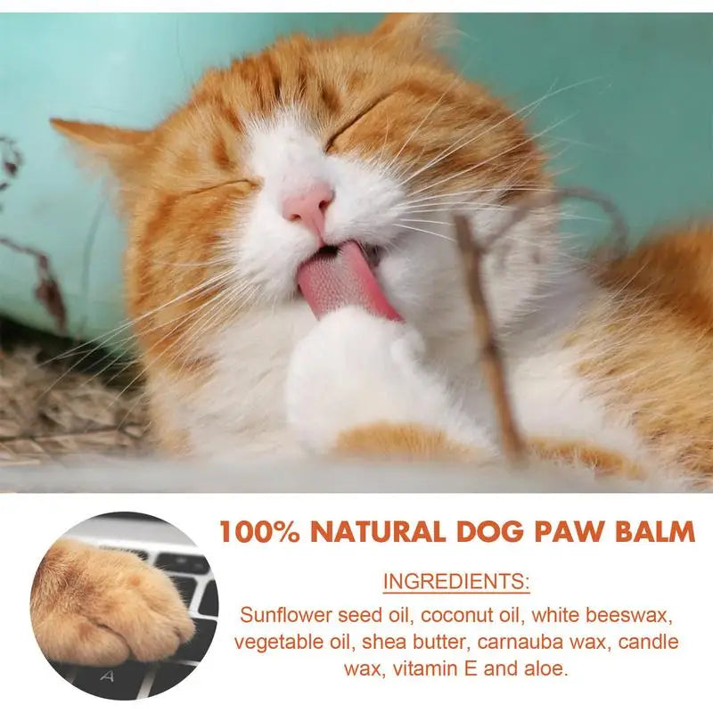 Pet Paw Care Cream Natural Healthy Pet Foot Protection