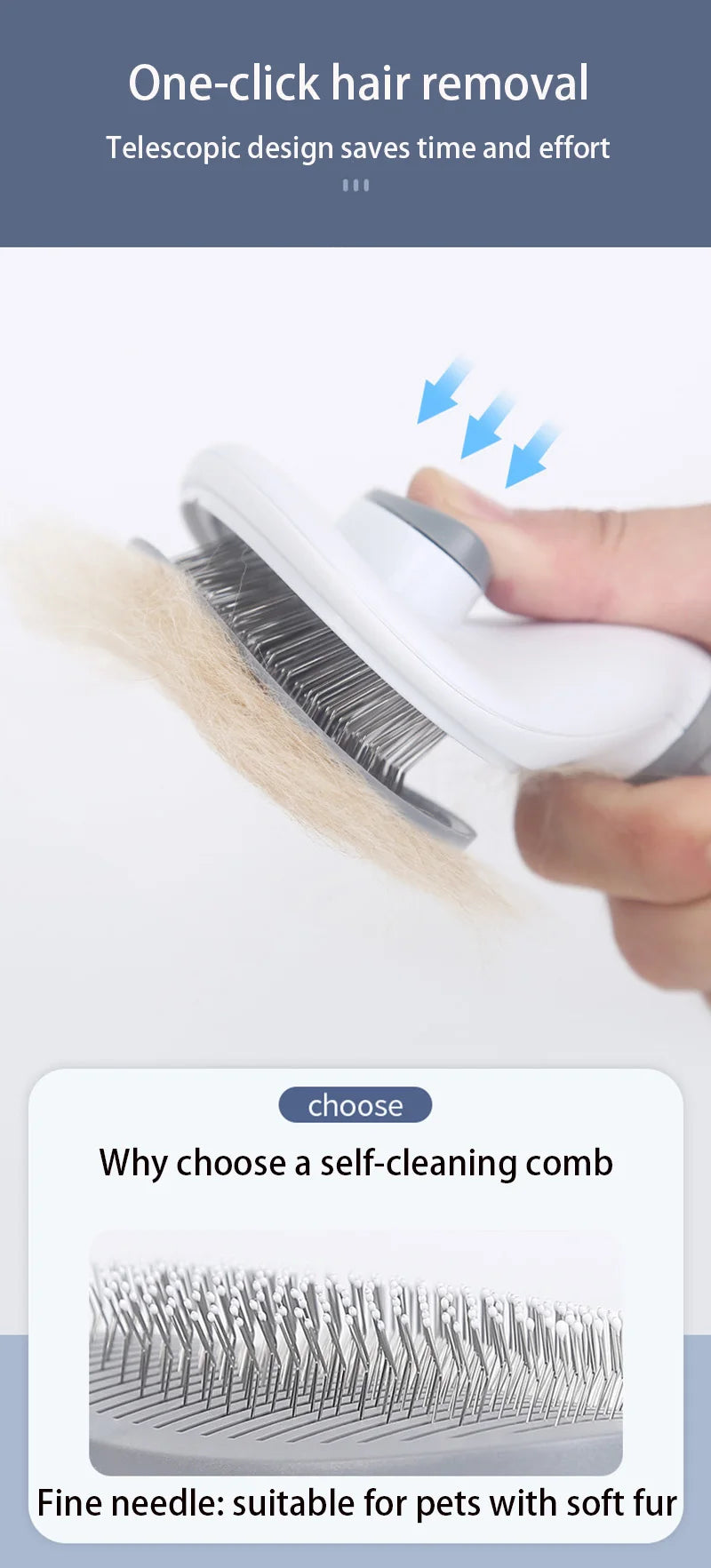 Pet Hair Brush